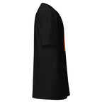 SIMHASANA black unisex t-shirt, right side view – MIXIGNALS