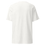 BRAIN SCAN INVERT white unisex t-shirt, back view (plain back) – MIXIGNALS