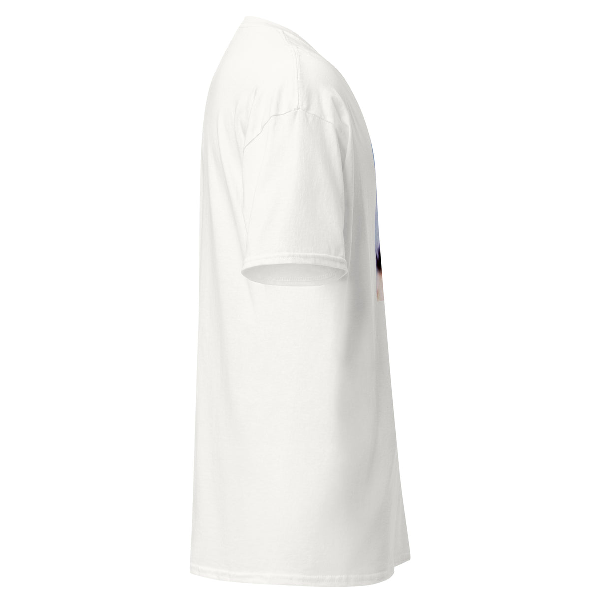 GRAVITY white unisex t-shirt, right side view – MIXIGNALS