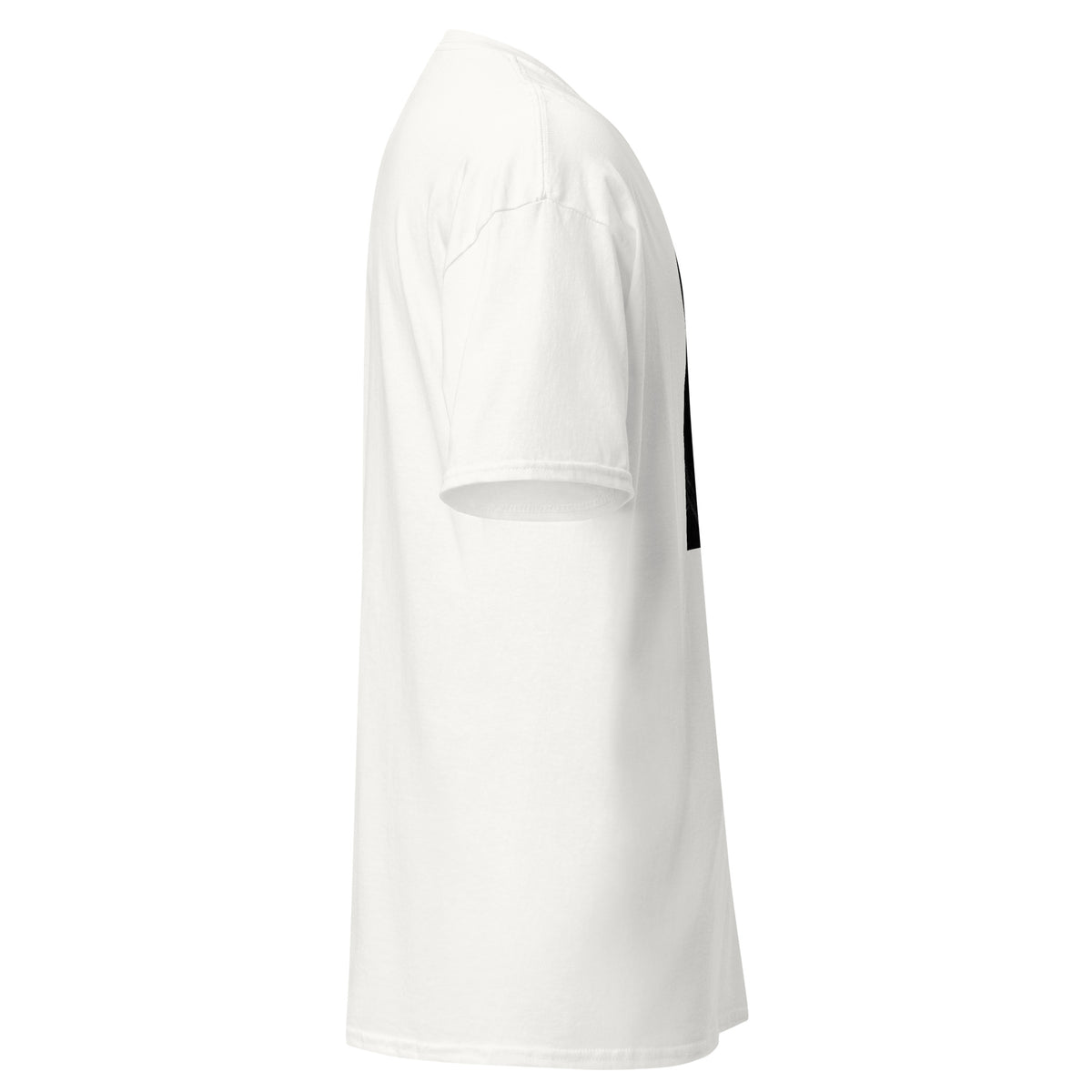 KISS white unisex t-shirt, right side view – MIXIGNALS