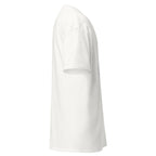 KISS INVERT white unisex t-shirt, right side view – MIXIGNALS